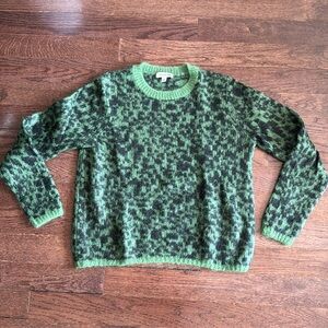 Coach! Brushed green sweater
